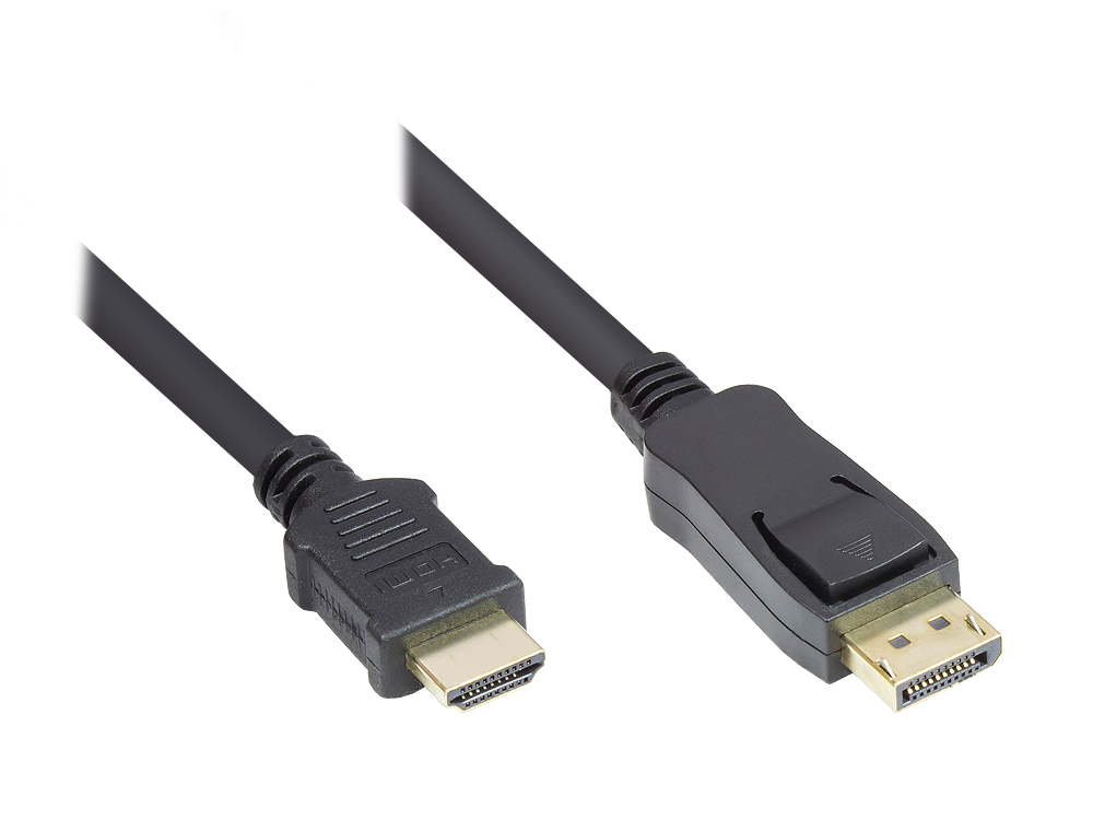 DisplayPort til HDMI skærm kabel 1 M DisplayPort kabel BWS